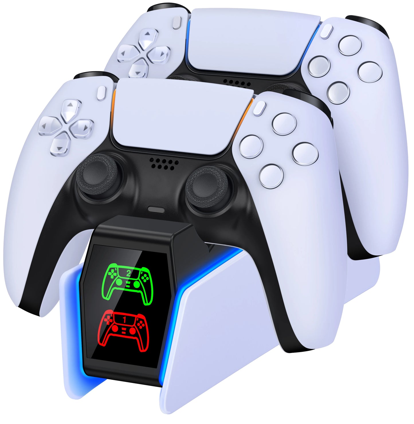 RGB Dual Controller Charging Station Dock