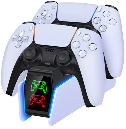 RGB Dual Controller Charging Station Dock