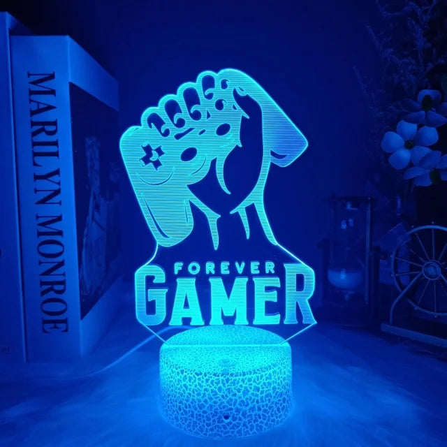3D LED Gaming Lamp