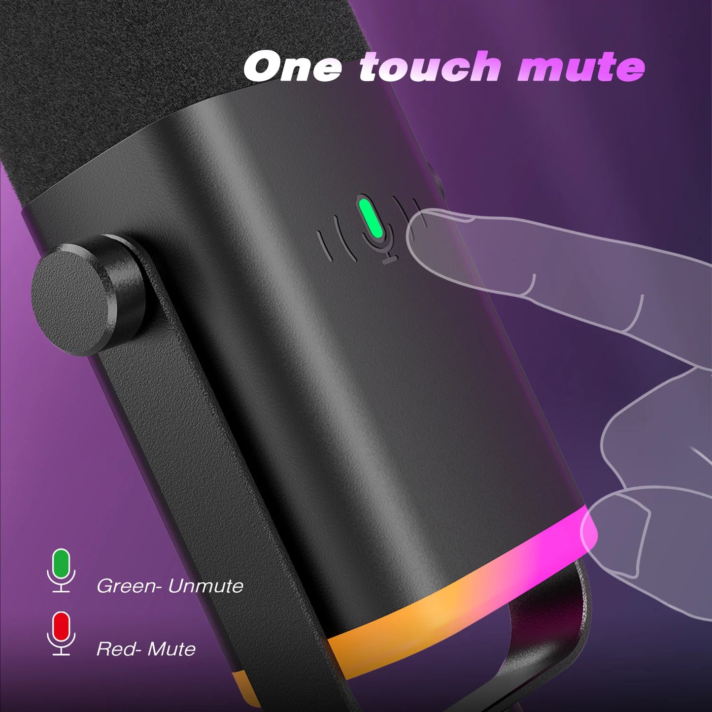 USB XLR Dynamic Gaming Microphone
