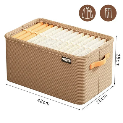 Clothes storage organizer box