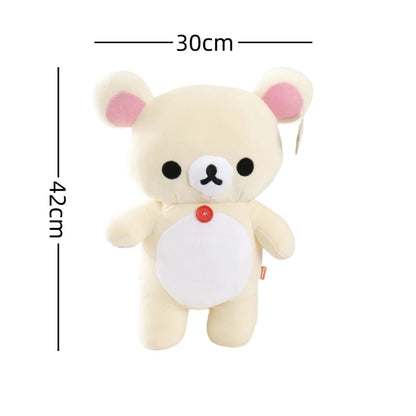 Kawaii Rilakkuma Plush Bear Doll