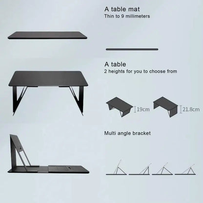 Portable Foldable Laptop Stand Desk