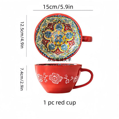 Bohemian Morning Tea Ceramic Mug