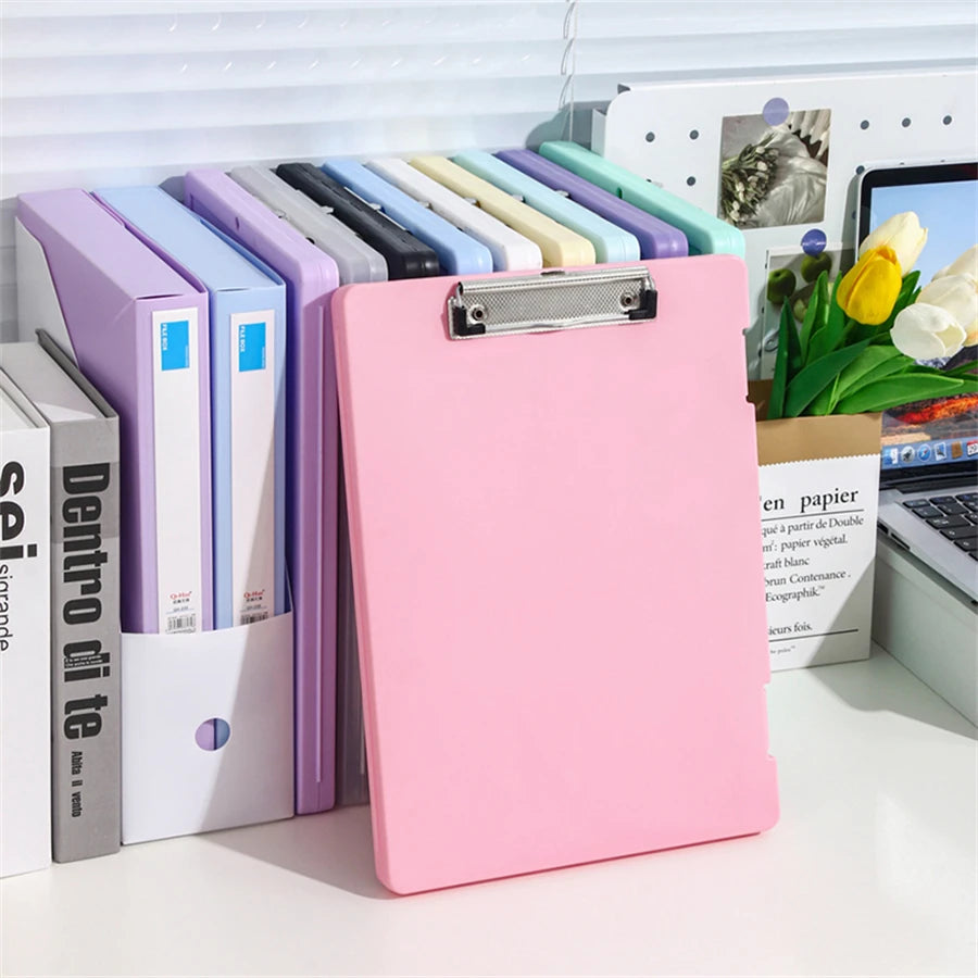 Multifunctional document folder and writing board