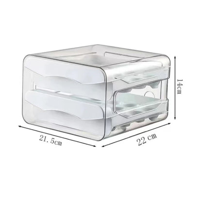 Two-Layer Refrigerator Egg Storage Box