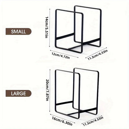 Layered Iron Plate Storage Rack