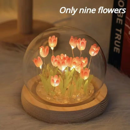 Mini tulip night light