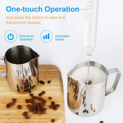 USB Rechargeable Mini Milk Frother