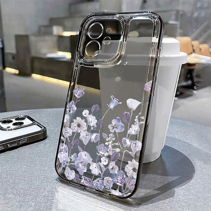 Flower Liquid Silicone Phone Case