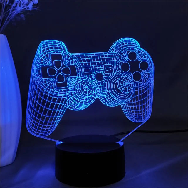 3D LED Gaming Lamp