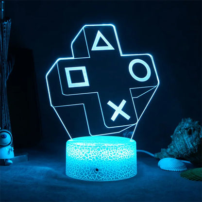 3D LED Gaming Lamp