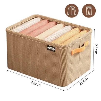 Clothes storage organizer box