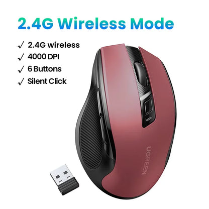 Bluetooth 5.0 Wireless Ergonomic Mouse