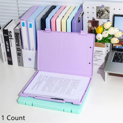 Multifunctional document folder and writing board
