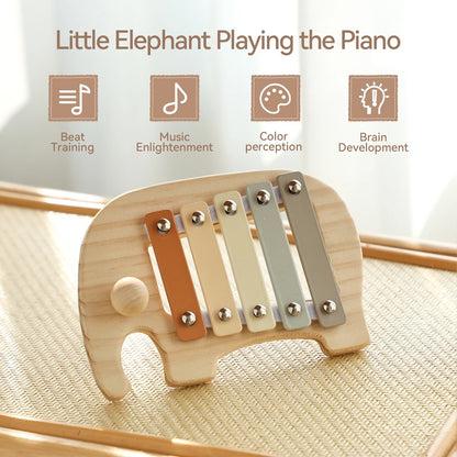 Wooden musical educational toy