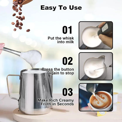 USB Rechargeable Mini Milk Frother