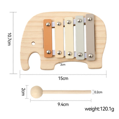 Wooden musical educational toy