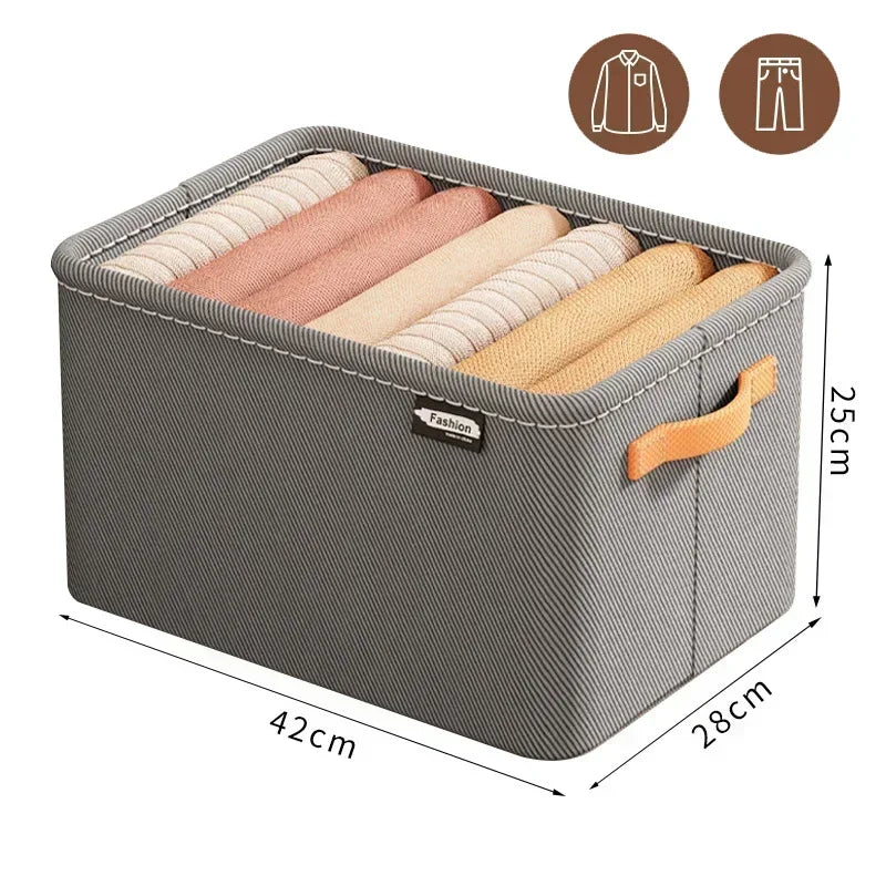 Clothes storage organizer box
