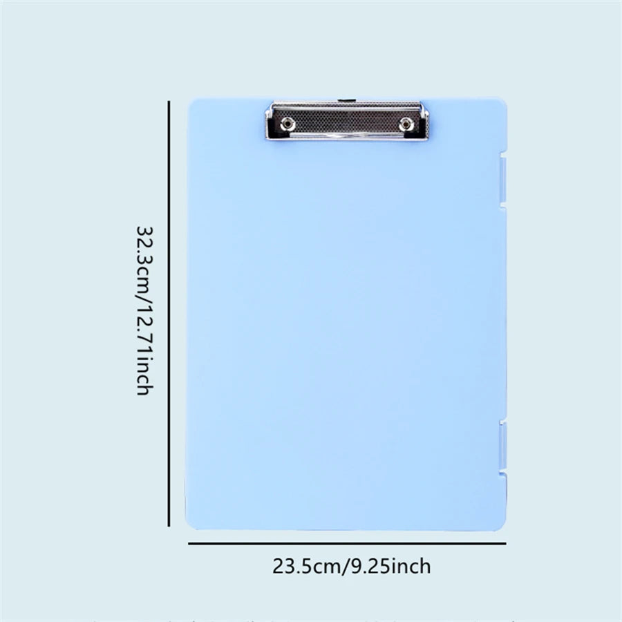 Multifunctional document folder and writing board
