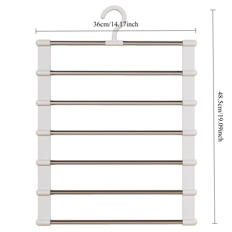Multi-Layer Stainless Steel Pants Hanger