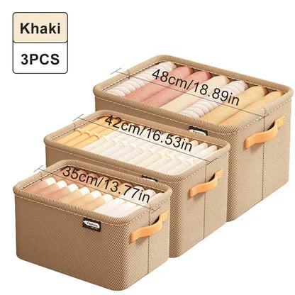 Clothes storage organizer box