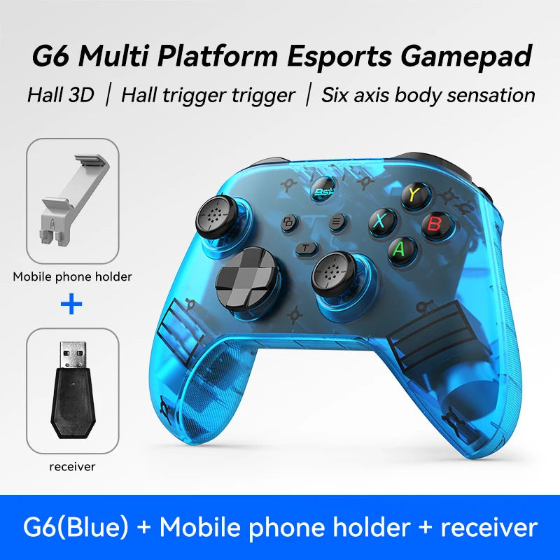 G6 Wireless Hall Trigger Game Controller