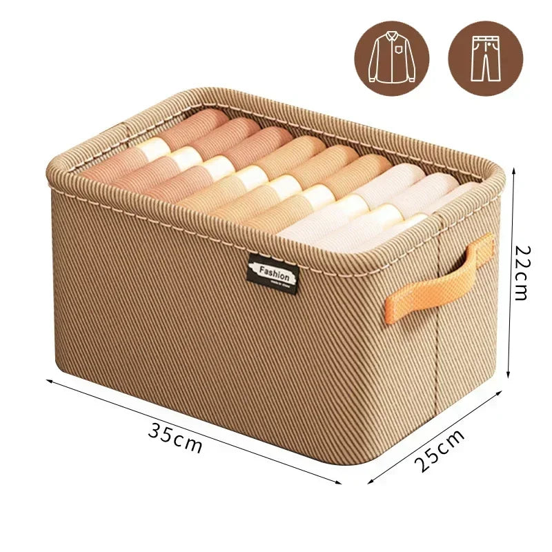 Clothes storage organizer box