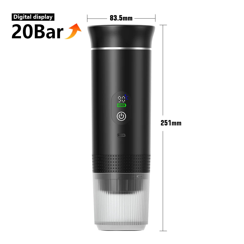 Wireless Portable Espresso Coffee Maker