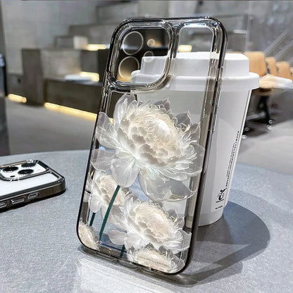 Flower Liquid Silicone Phone Case