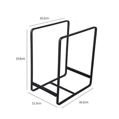 Layered Iron Plate Storage Rack