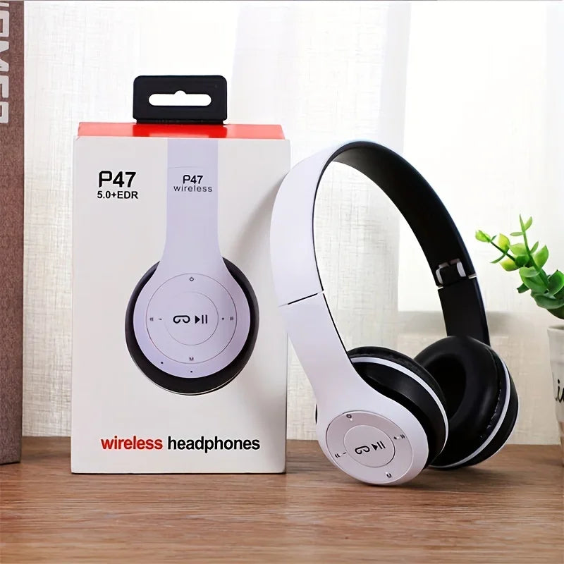 Bluetooth Wireless Foldable HiFi Stereo Headphones